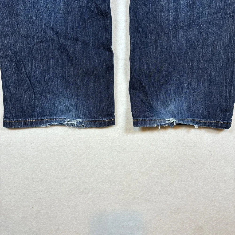 Levis 541 Athletic Taper 36x29 (30 on tag) Dark Wash Blue Jeans Stretch Y2K READ